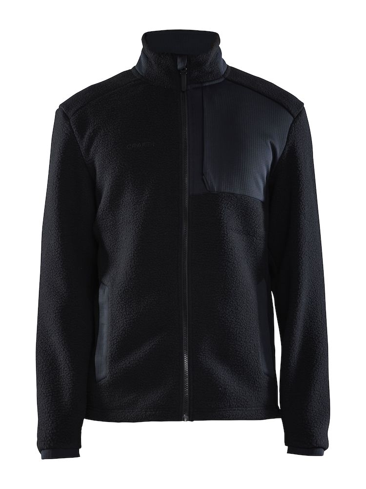 Craft -  PILE FLEECE JACKET, HERRE